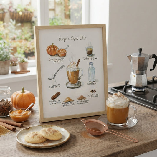 Receta de Pumpkin Spice Latte ☕